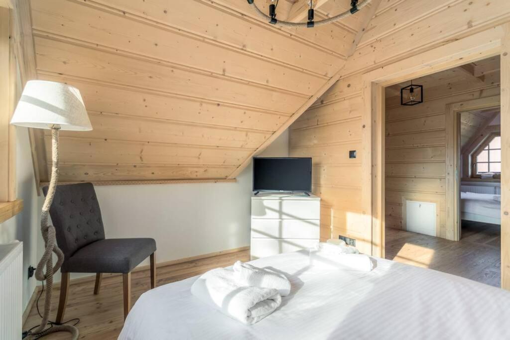 Willa Pitoniowka Z Sauna, Netflix Oraz Xbox One コシチェリスコ エクステリア 写真